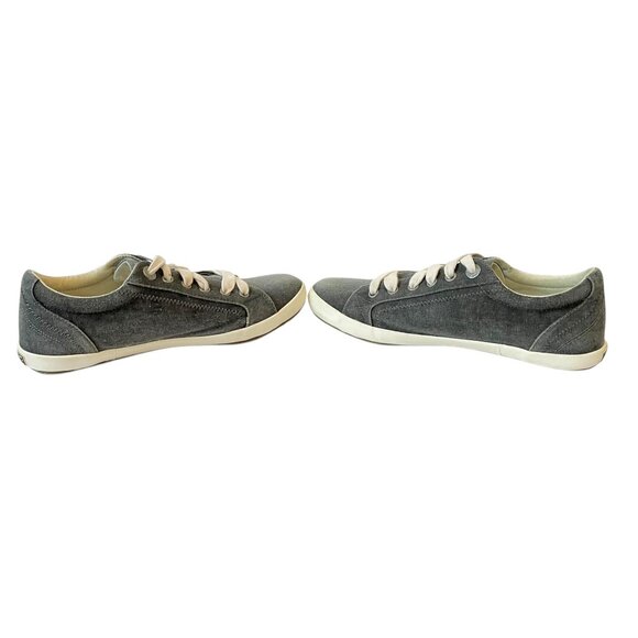 Taos Star Canvas Women's Gray Wash Arch Support Orthotic Comfort Sneakers Sz 7.5 - Picture 16 of 16